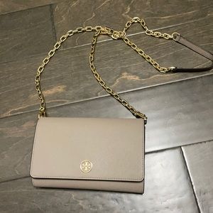 Tory Burch cross body clutch